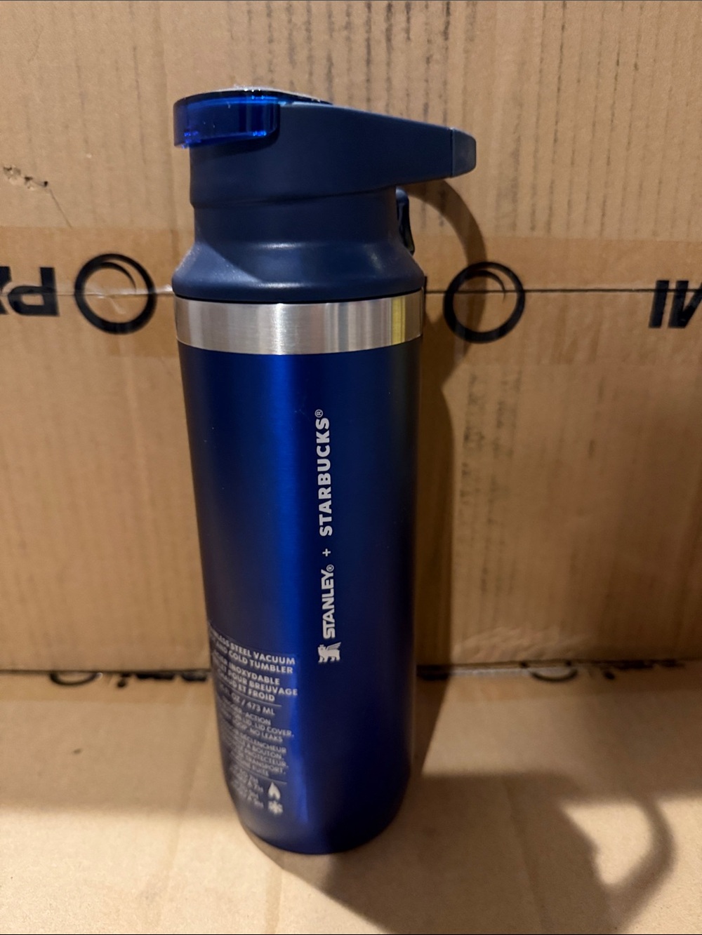Starbucks Blue Stainless Steel Travel Tumbler